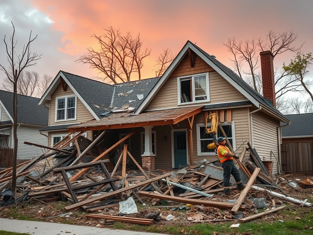 Storm Natural Disaster Damage