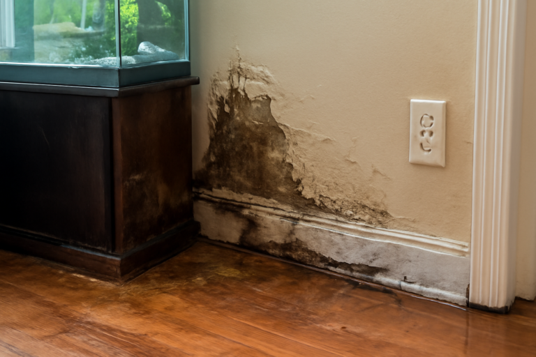 Aquarium Leak Water Removal