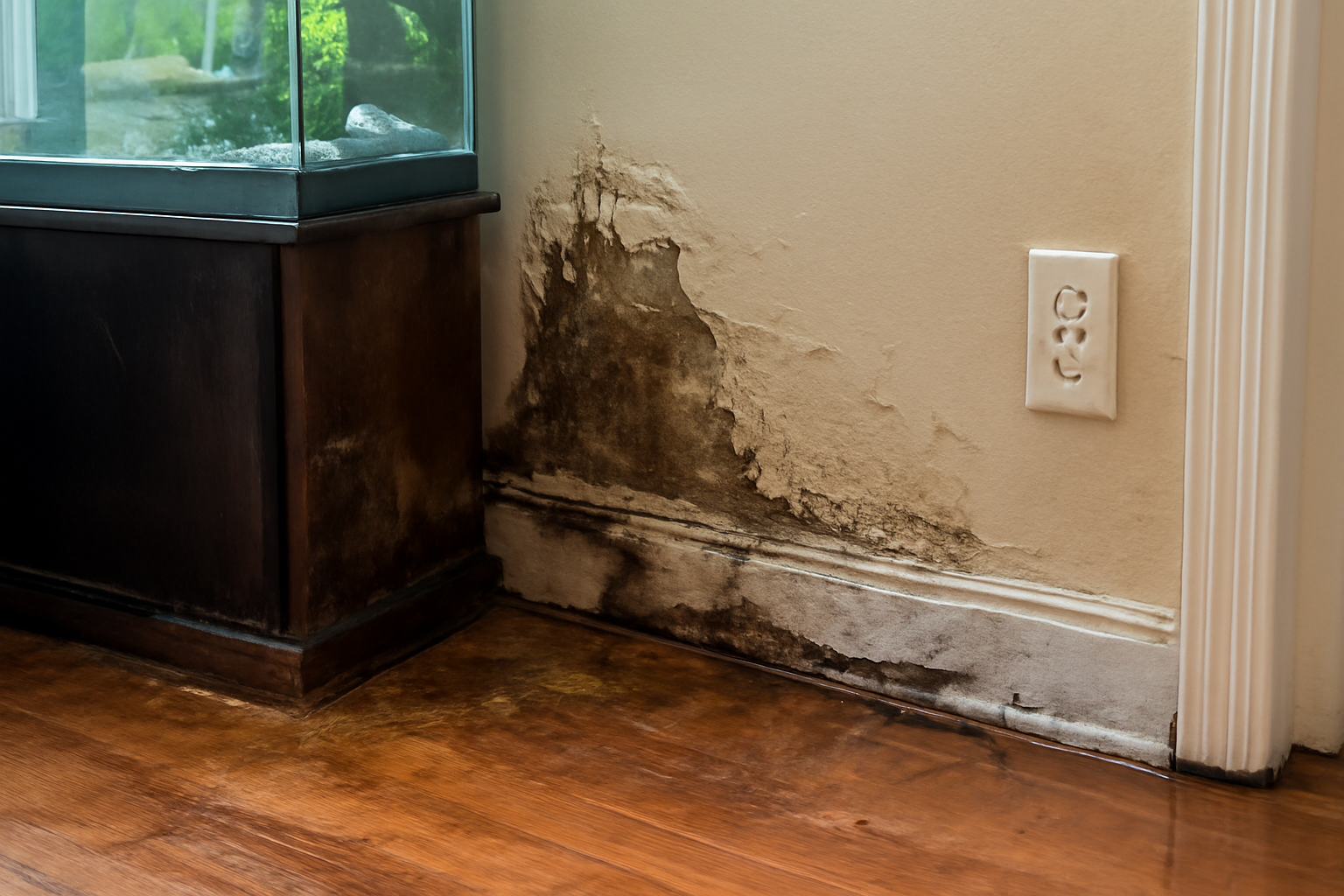 Aquarium Leak Water Removal in Bells, TN