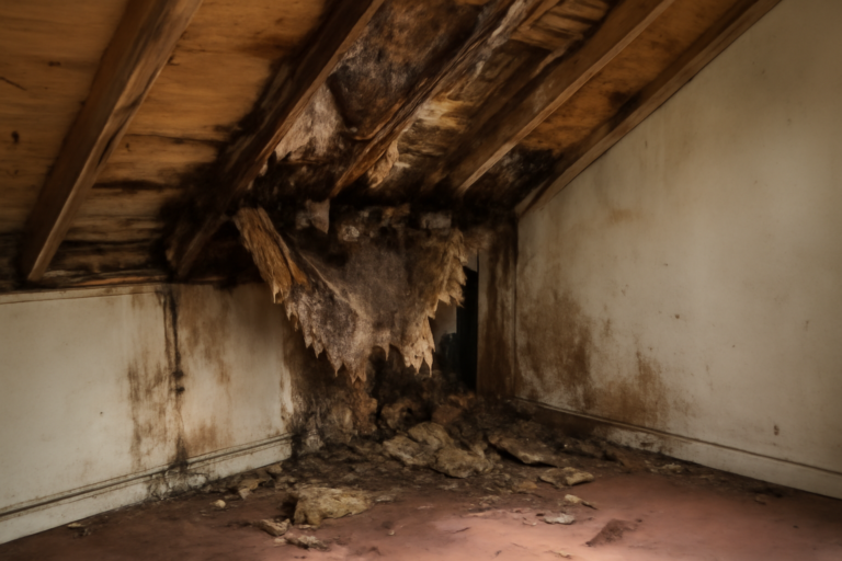 Attic Water Damage Restoration