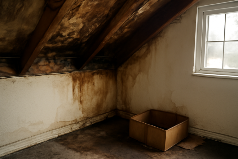 Attic Water Removal