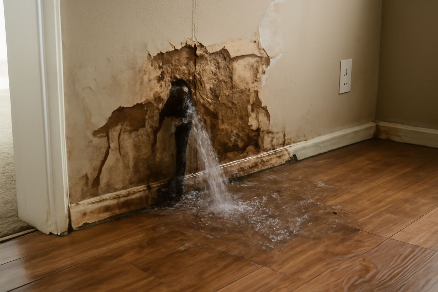 Burst Pipe Water Removal in Senatobia, MS