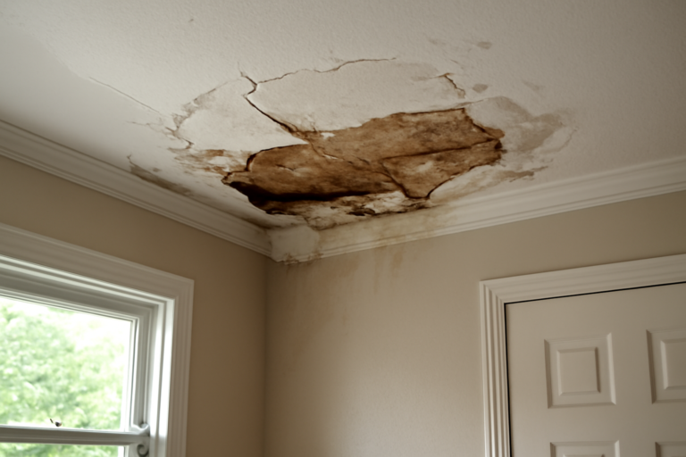 Ceiling Water Damage Repair
