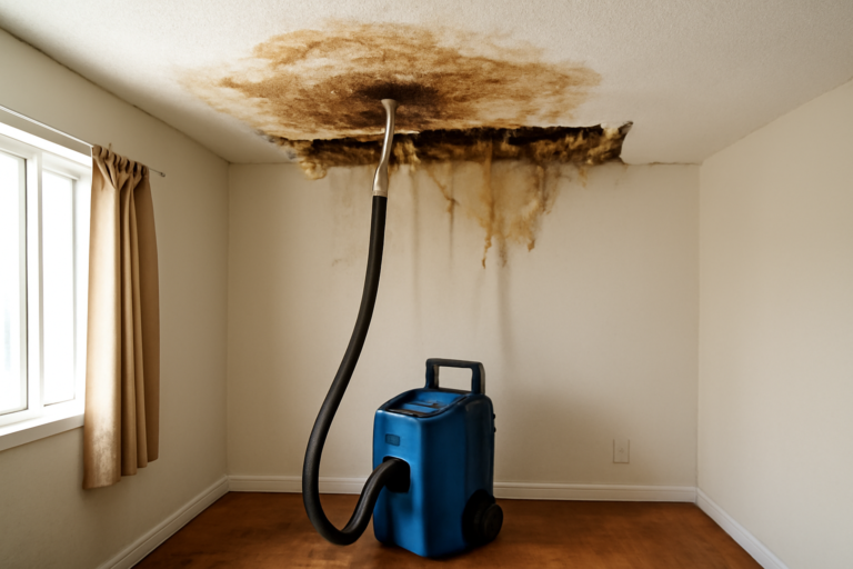 Ceiling Water Extraction