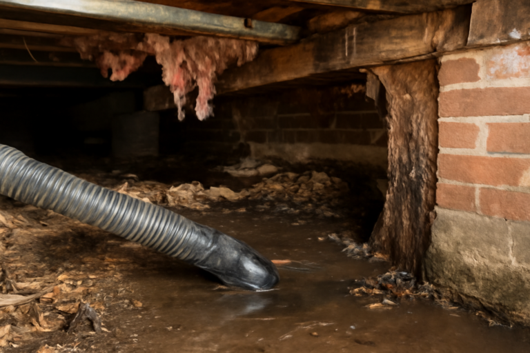 Crawl Space Water Extraction