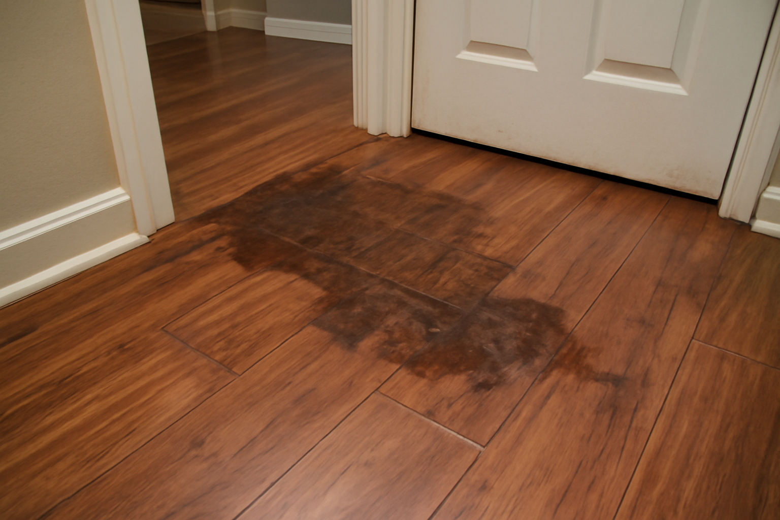 Laminate Floor Water Extraction in Somerville, TN