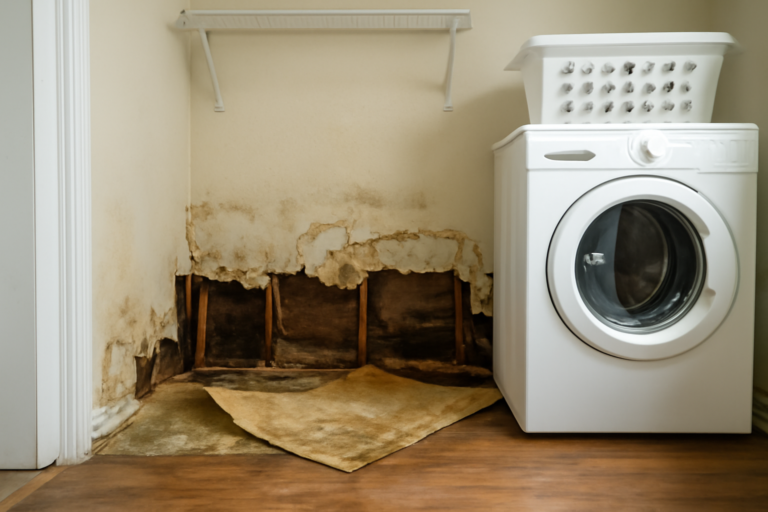 Laundry Room Water Damage Restoration