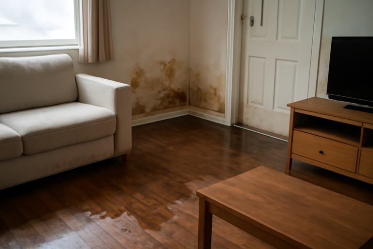 Living Room Water Removal