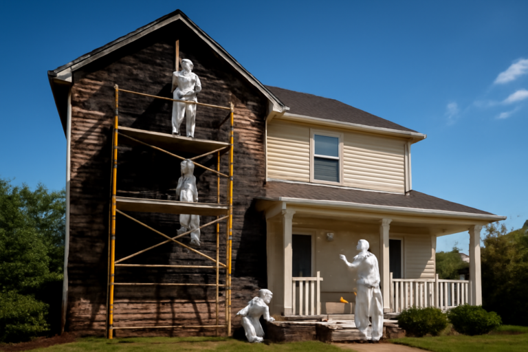 Fire damage restoration service