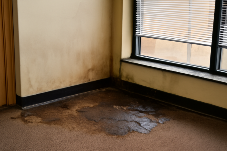 Office Building Water Extraction