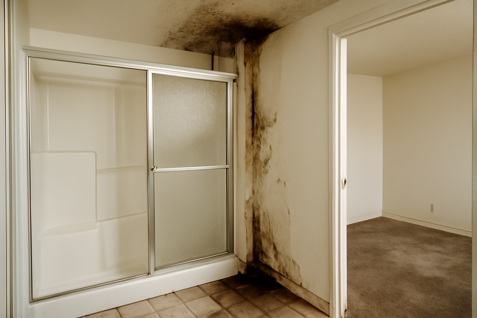 Shower Leak Water Removal in Water Valley, MS