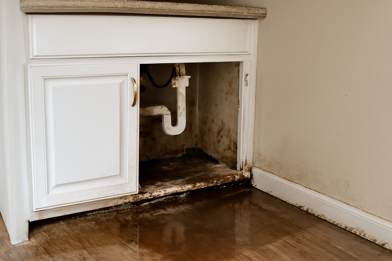 Sink Overflow Water Removal in Houston, MS