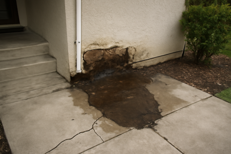Slab Leak Water Removal