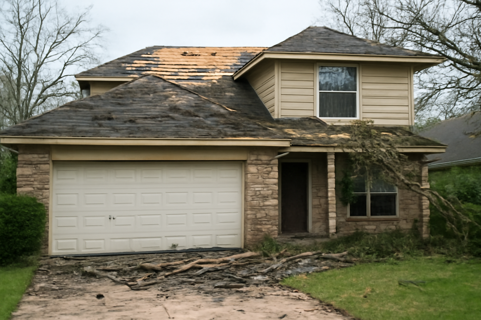 Storm Damage Restoration in ZIP code 38039