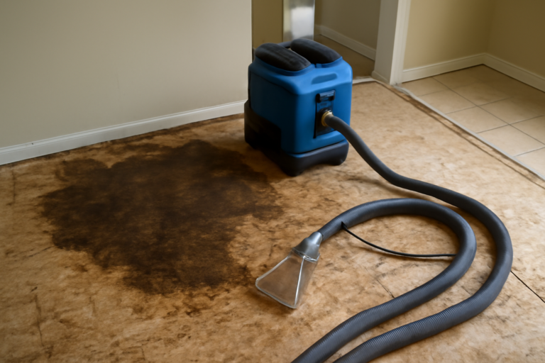Subfloor Water Extraction