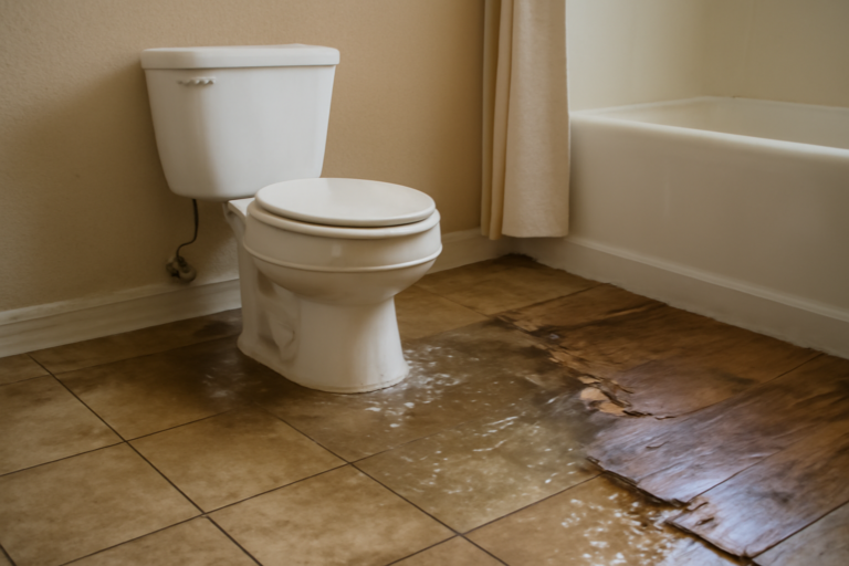 Toilet Overflow Water Removal