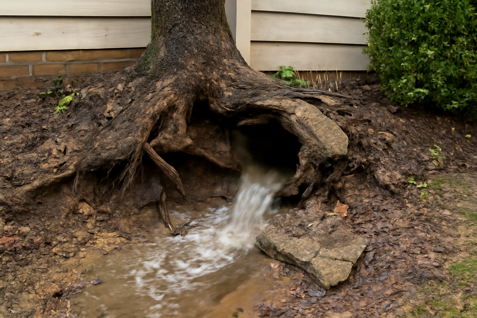Tree Root Pipe Damage Water Removal in Paragould, AR