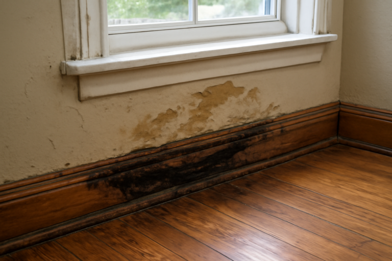 Wood Trim Water Damage Restoration